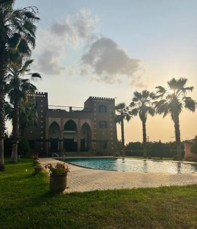 Ourika valley landscape